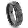 Tungsten Carbide ring, wedding ring GLATO - Sedk.ro